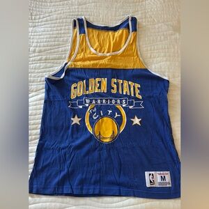 Mitchell & Ness Golden State Warriors Tank Top Sz Medium